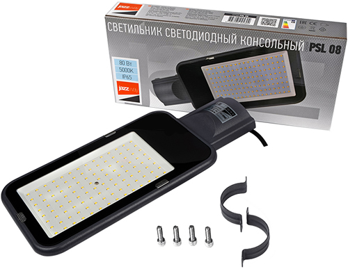 консольный led светильник Jazzway PSL 08 80W - комплектация