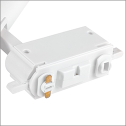 led светильник трековый 1-фазный Jazzway PTR 0620 белый - трековый адаптер