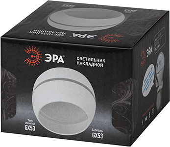 накладной светильник "Эра" OL29 WH GX53 - упаковка