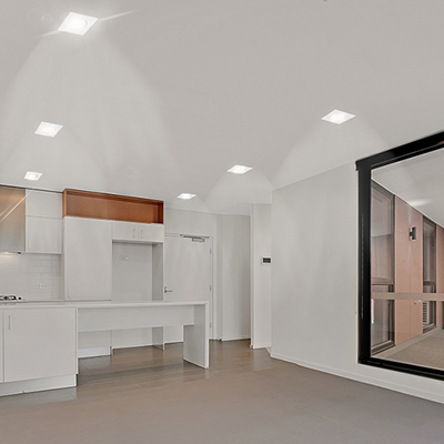 встраиваемый led светильник Jazzway PSP-S 411 1x8W 4000K 40&deg; White IP40 Cardan - пример установки