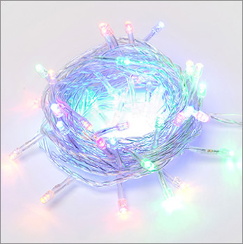 led гирлянда Uniel ULD-S0500-050/DTA Multi IP20 - включенная