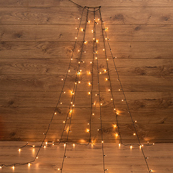 led гирлянда-нить Neon-Night 235-086 - включенная