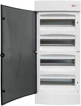 корпус навесной EKF PROxima ux-4x12-n Unix - вид с открытой дверью