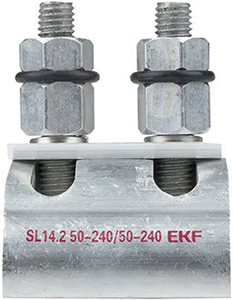 зажим ответвительный плашечный SL14.2 EKF - внешний вид