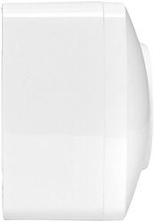 розетка 1-местная EKF EQR16-029-30-54 "Владивосток" - вид сбоку