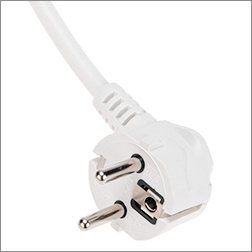 фильтр сетевой 5-местный 5м Kranz 13-4701 - вилка круглая угловая