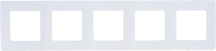 рамка 5-постовая Legrand Etika 672505 - внешний вид