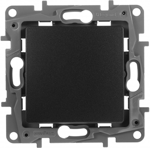 переключатель 1-клавишный перекрестный Legrand Etika 672609 - внешний вид