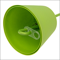 патрон подвесной E27 силиконовый Rexant 11-8886 со шнуром 1 м - конструкция и материалы