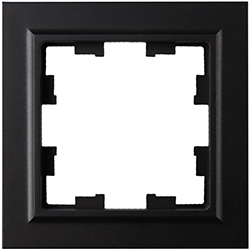 рамка 1-постовая IEK РУ-1-БрЧ-44 Brite - внешний вид