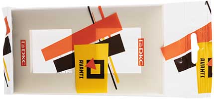 рамка 2-постовая DKC Avanti, цвет ванильная дымка, - упаковка