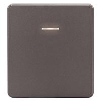 Миле Раунд титан выключатель 1кл скрытая 10А IP20 