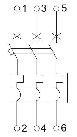 Автомат 3Р 63А 15кА ВА44-33 IEK