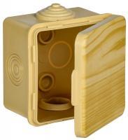 Коробка 65*65*50 квадрат сосна IP54  IEK