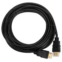 Кабель HDMI-HDMI 5м черный Стандарт 1.4 Gold