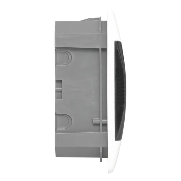 Бокс 12мод встраиваемый белый чёрная дверь IP41 ЩРВ-П EKF Basic