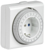 Таймер розеточный 16А механический сутки IP20 белый РТМ-3 IEK