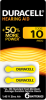 Батарейка дисковая ZA10 BL6 Duracell слуховой аппарат