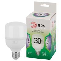 Лампа свд Е27 30Вт 4000К 3000лм Т70 цилиндр матовый ЭРА Green Line