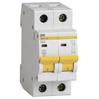 Автомат 2Р 63А C 4,5кА ВА47-29 IEK
