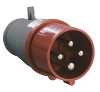 Вилка силовая переносная 16А 3P+PE IP44 ССИ-014 IEK