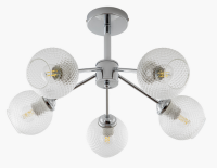 Светильник потолочный (люстра) 5*40Вт Е27 хром
