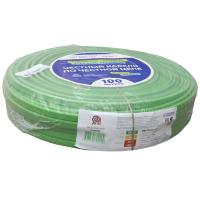 ВВГ-Пнг(А)-LS 3*6 ок(N;PE)-0,66кВ медь зеленый плоский кабель /(100м) ГОСТ Кристалл-Электро