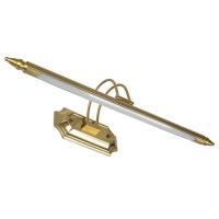 Светильник настенный свд 9Вт 3000-6000К лм латунь LED4U 