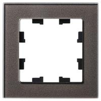 Атлас мокко рамка 1-ая универсально стекло