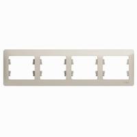 Глосса молочный рамка 4-ая горизонтально 