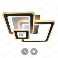 Светильник потолочный (люстра) свд 124Вт мультибелый белый пульт диммер 