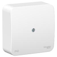 Коробка 75*75*30 квадрат белый IP42 Бланка 