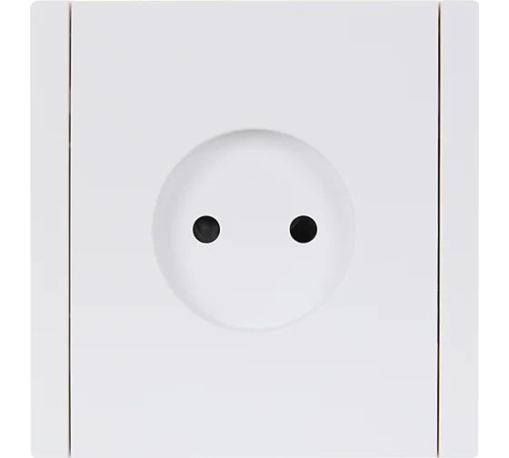 Фортепиано белый розетка скрытая 1-мест шторки IP20 