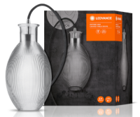 Светильник настольный 1*60Вт E27 черный/дымчатый/серый 