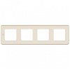 Инспириа слоновая кость рамка 4-ая универсально 