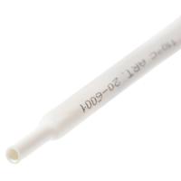 Трубка ТУТ 6/3мм белый 1м 