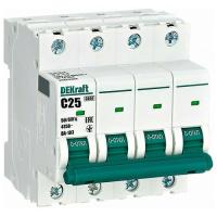 Автомат 4Р 25А C 6кА ВА-103