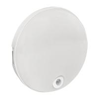 Светильник светодиодный ЖКХ круг ДПО-2200 с инфракрасным датчиком движения 12Вт 6500K IP65 LUMA EKF