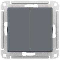 Атлас грифель переключатель перекрестный 1кл скрытая 10А IP20 