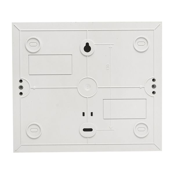 Бокс 10мод навесной белый чёрная дверь IP41 ЩРН-П EKF Basic