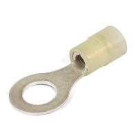 Наконечник кольцо 2,5-6,0мм2 8мм изолированный желтый нейлон ВНКИ КВТ 100шт