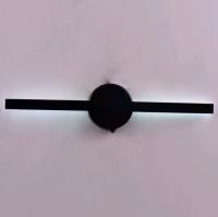 Светильник настенный свд 13Вт 3000К 700лм черный Россвет