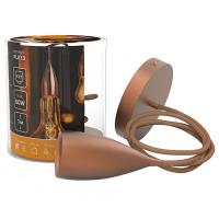 Патрон подвесной E27 алюминий со шнуром медь 1м RETRO Gauss