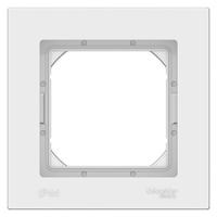 Атлас белый рамка 1-ая универсально IP44