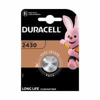 Батарейка дисковая CR2430 BL1 Duracell 