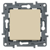 Этика кремовый выключатель 1кл скрытая 10А IP20 