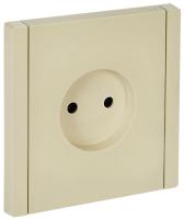 Фортепиано ваниль розетка скрытая 1-мест IP20 