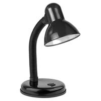 Светильник настольный 40Вт E27 черный подставка 