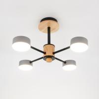 Светильник потолочный (люстра) 4*15Вт GX53 серый