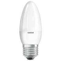 Лампа свд 220В E27 6,5Вт 4000К 550лм свеча B35 матовая Osram  LED Star
